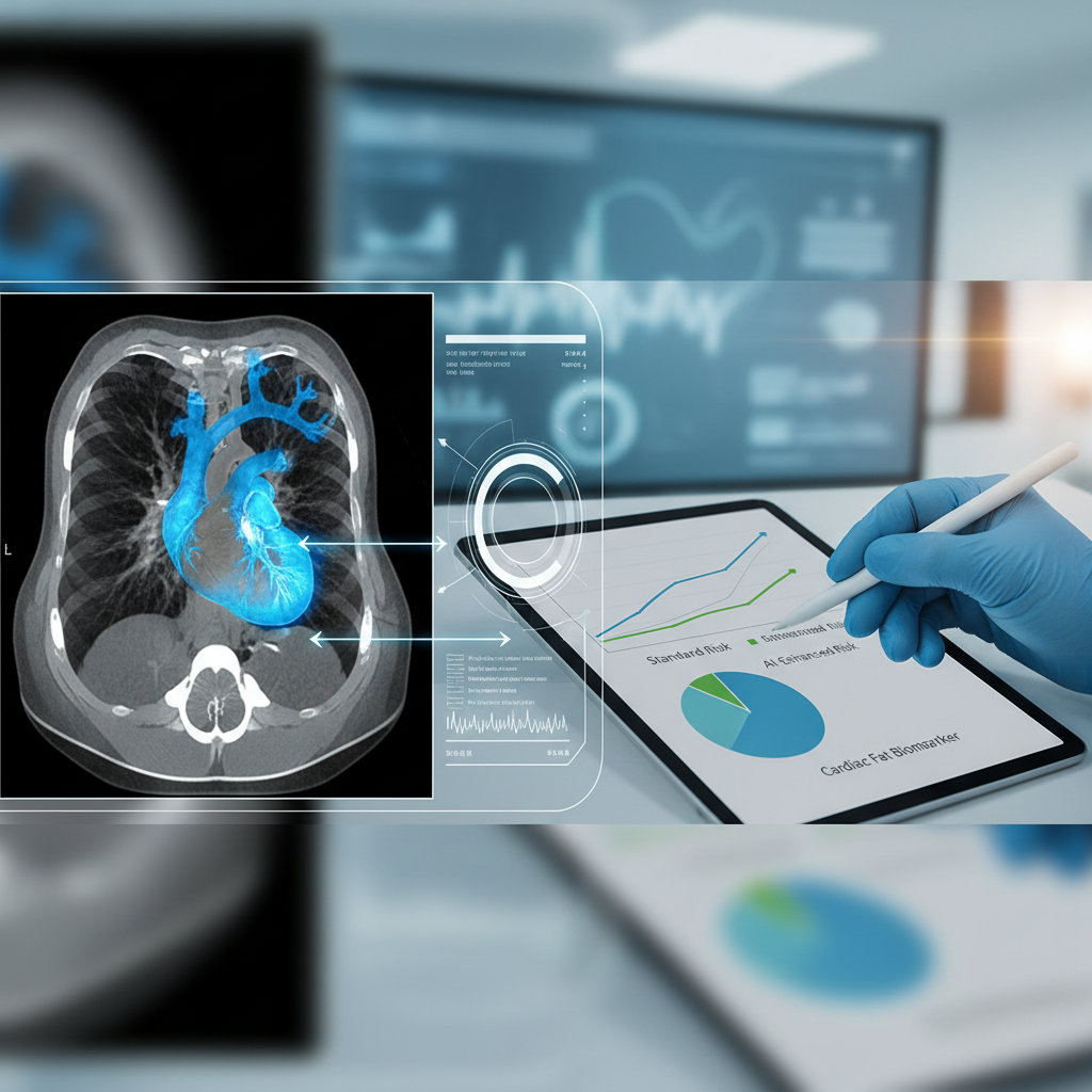 IA pode transformar a gordura ao redor do coração em um novo sinal de risco cardiovascular — mas ainda como complemento, não substituto