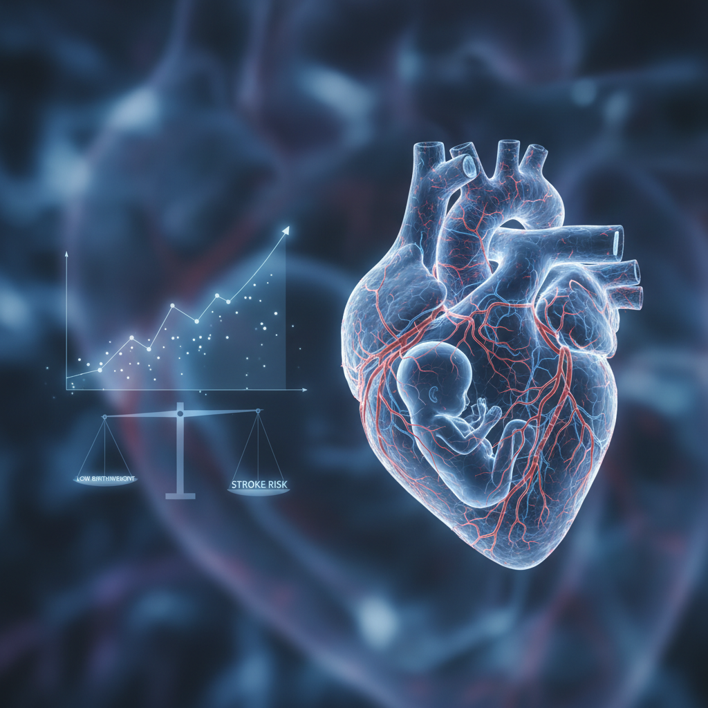 Baixo peso ao nascer pode sinalizar maior risco de AVC na vida adulta — mas a evidência apresentada ainda é insuficiente para cravar essa relação