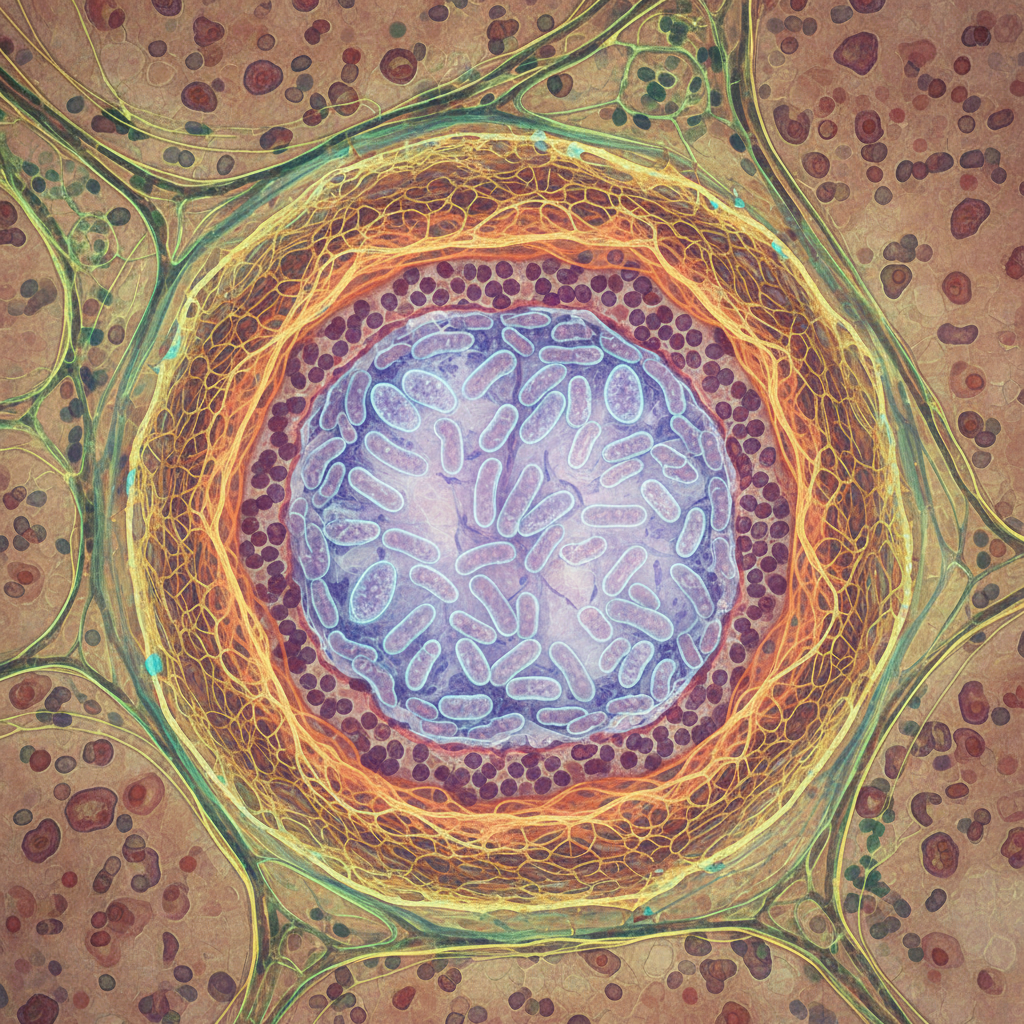 Como o corpo mantém a tuberculose ‘adormecida’: cientistas esclarecem o papel dos granulomas e da defesa imune