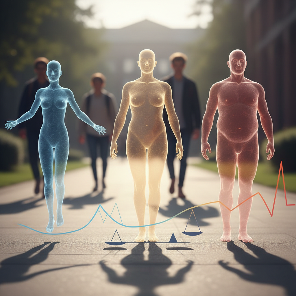 Ganho de peso nos 20 anos pode marcar a saúde por muito tempo — mas a evidência aponta mais para trajetórias de vida do que para uma idade ‘mais importante’