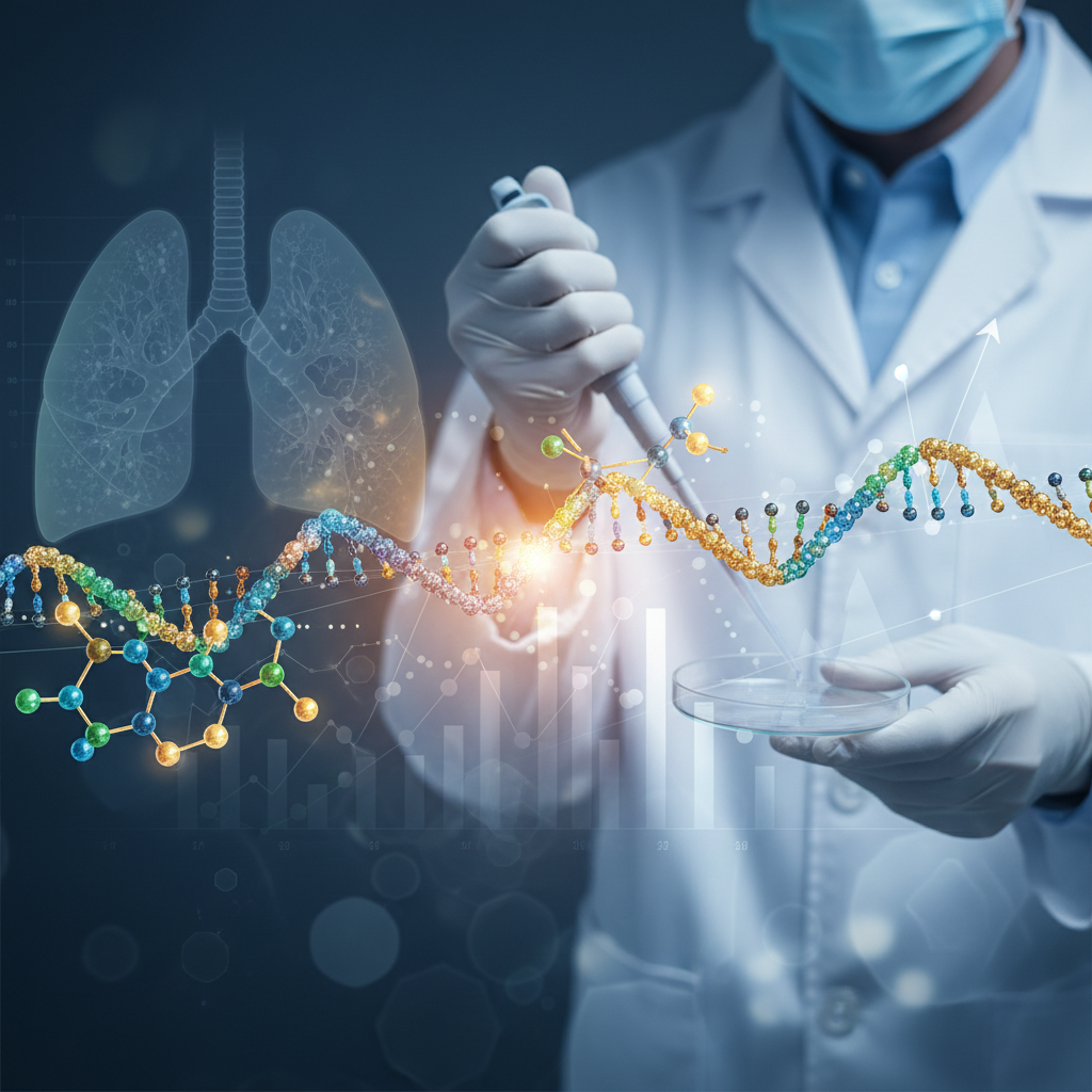 Terapia-alvo de primeira linha mostra forte atividade contra tumor em câncer de pulmão avançado — mas o benefício depende do biomarcador certo