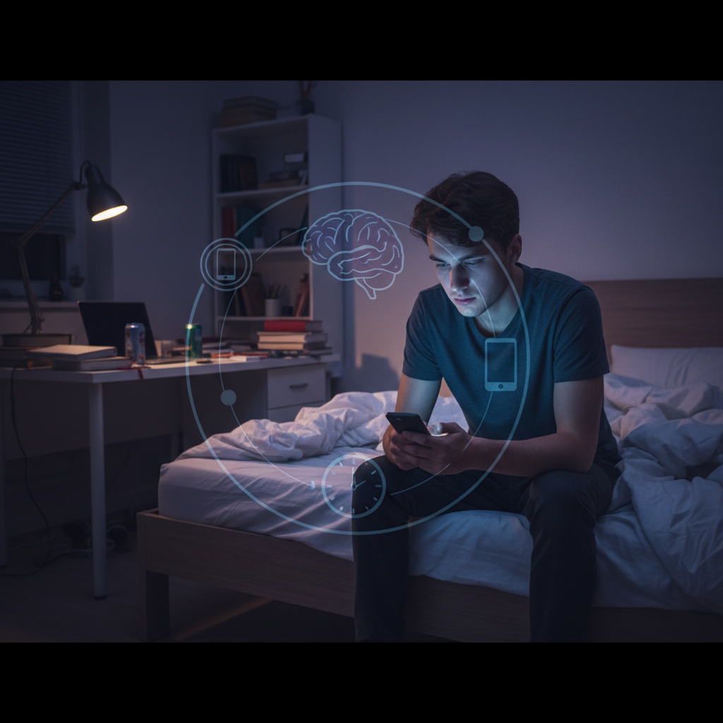 Sono ruim e sofrimento emocional em jovens parecem se alimentar mutuamente — e as redes podem piorar o ciclo